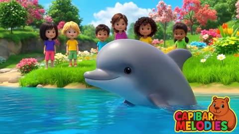 楽しいイルカ 🐬 キッズソング 🎵