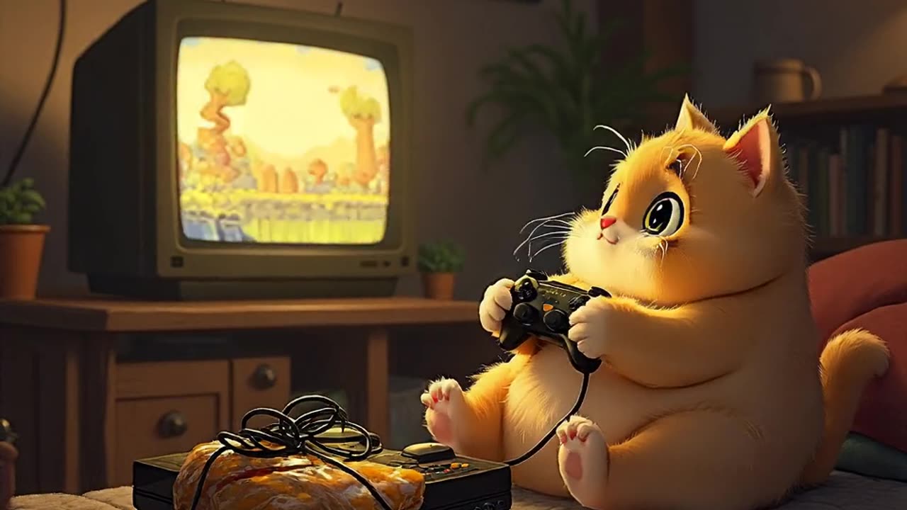 a fluffy chubby cat with big expressive eyes #cats #follow #love #trending #follow #viral #shorts