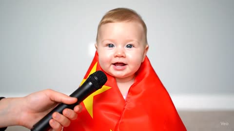 Chinese Baby Interviewed Shares Zen Quote in Cutest Way Ever