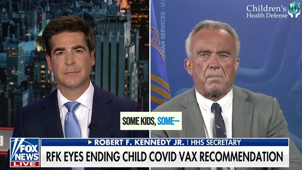 🔥 Sec. Kennedy on COVID shots for kids