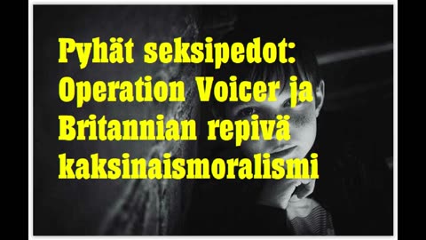 Pyhät seksipedot - Operation Voicer ja Britannian repivä kaksinaismoralismi