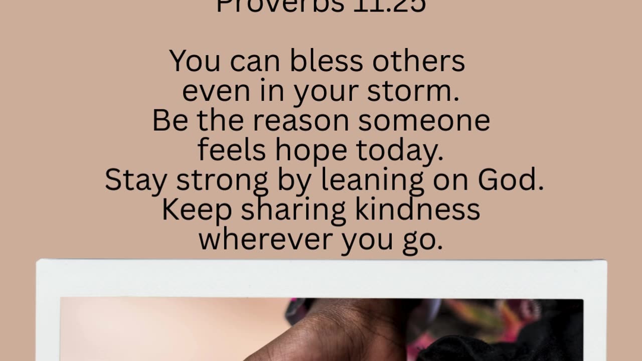 Blessing Others