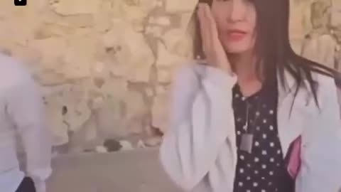 Pro-Israeli Asian gets rude wake-up call when she actually goes
