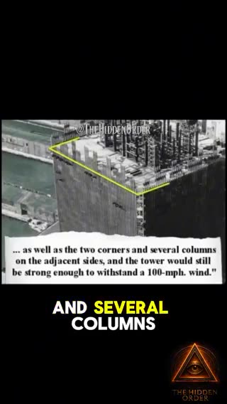 According to the structural engineer who designed the Twin Towers, they were "designed to
