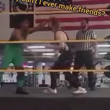 Making friends is hard... #professionalwrestling #prowrestling #Wrestling #SportsEntertainment #WWE