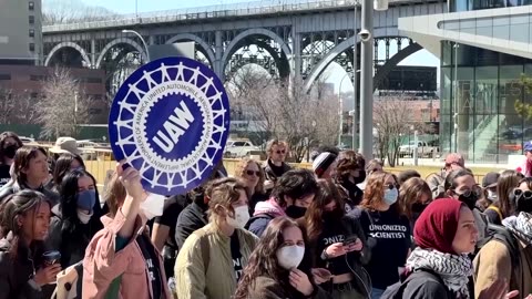 Columbia student union rallies in support of Mahmoud Khalil