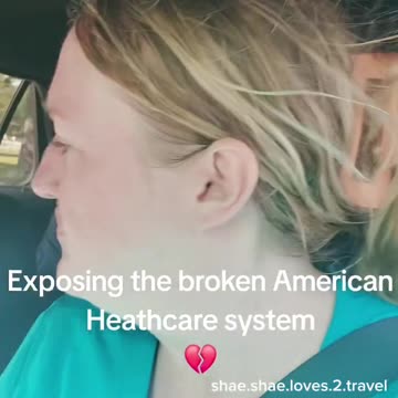 American healthcare worker breaks down in tears as she drives to spend her own money