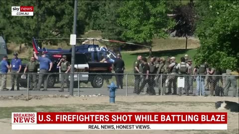 Firefighters ambushed with gunfire while responding to blaze in Idaho