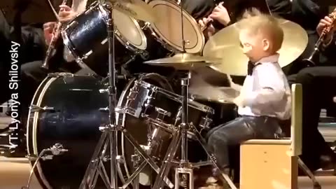 Very talented boy