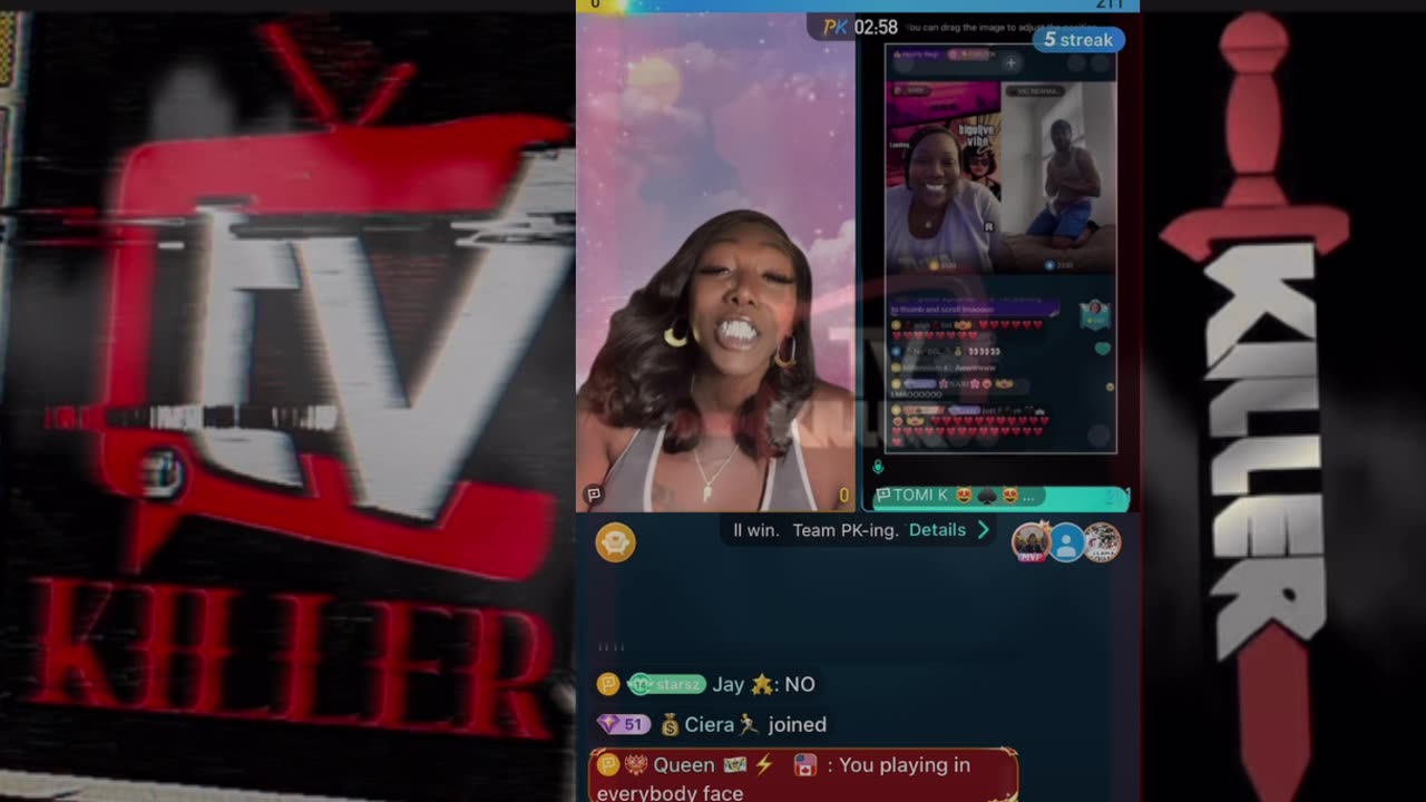 SWEETS 2 HAVE GOT TOMIKAY LOOKING DUMB DEFLECTING AS USUAL