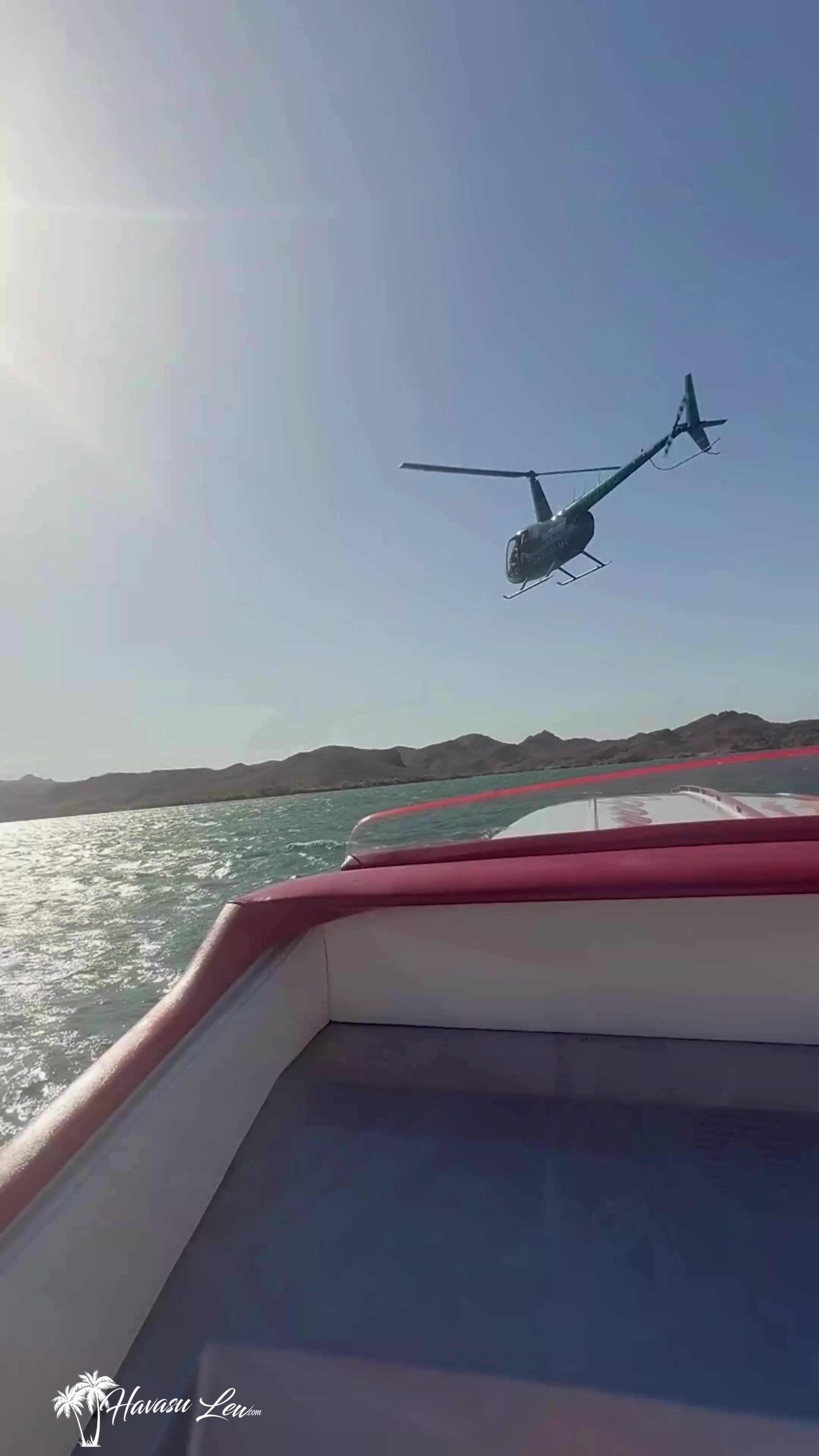 Lake Havasu Desert Storm and Helicopters