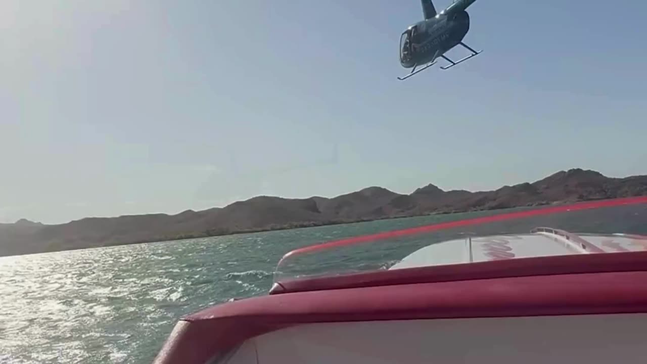 Lake Havasu Desert Storm and Helicopters