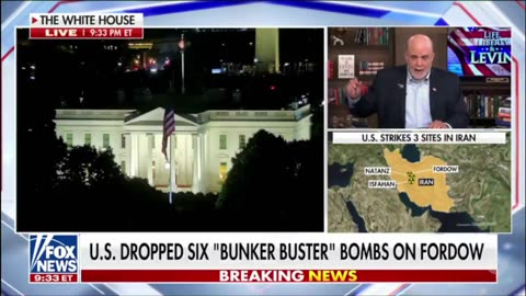 Neocon Mark Levin: "America don't you feel relief?! Of course you feel relief! Because