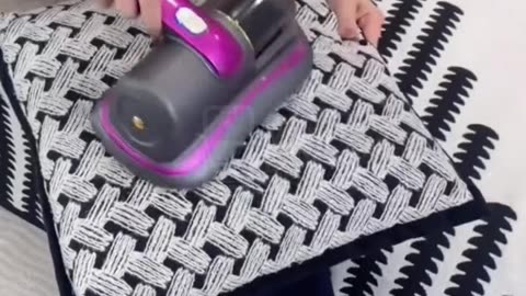 A game-changer for pet owners! This UV mattress vacuum zaps dust mites and pet hair, making your bed