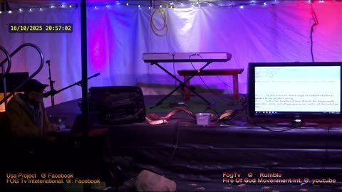 Oct. 16 2025 Epicenter tent revival . . Night 14