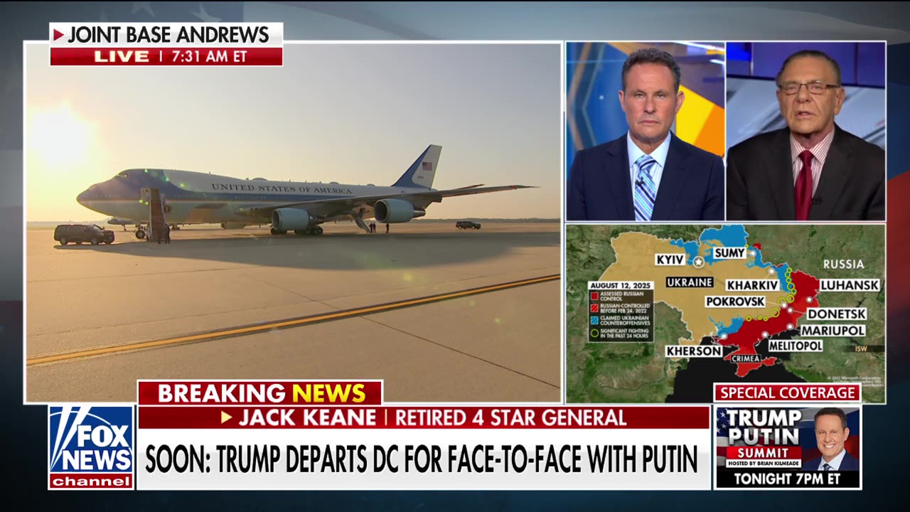 Jack Keane reveals Putin's 'strategic objective' ahead of Trump summit