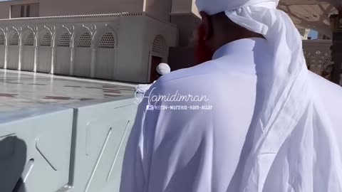 Haji Imran Attari in Madina Munawarrah