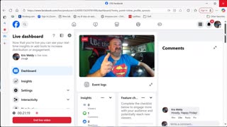 facecrook live friday afternewt screen video recording