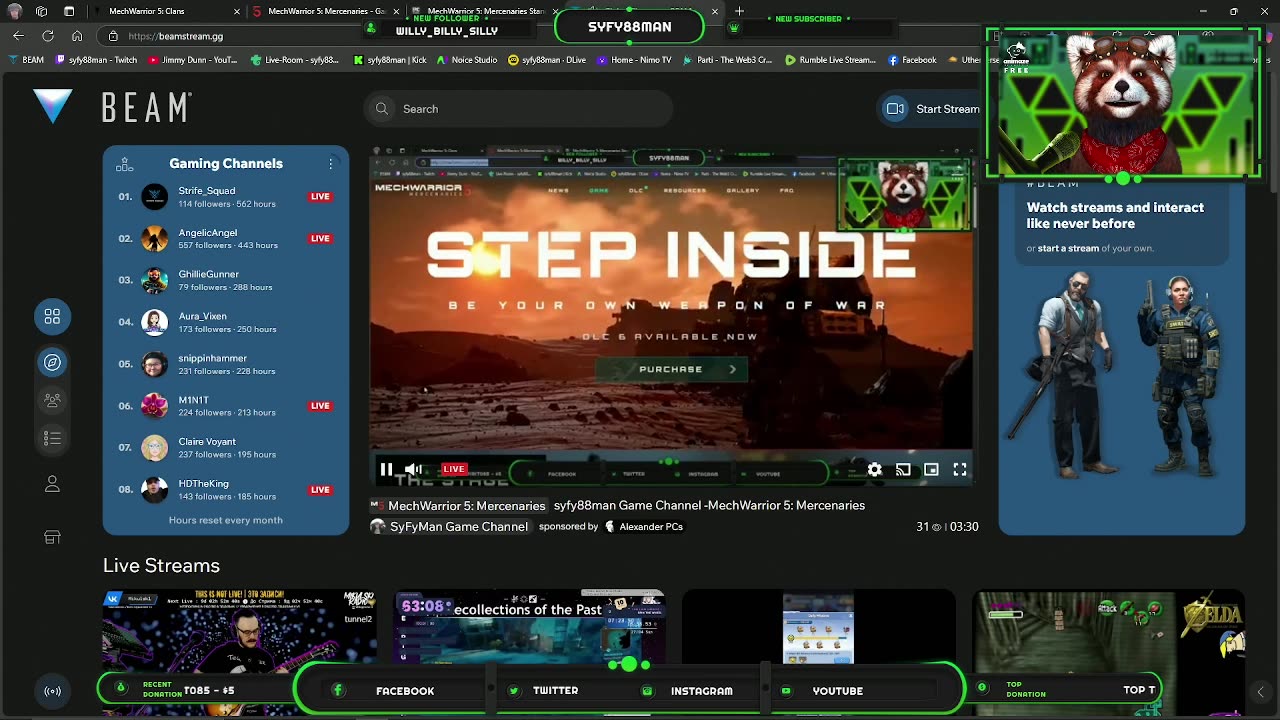 Rumble Live Game Play