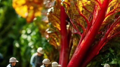 Little People - Harvesting Vegetables