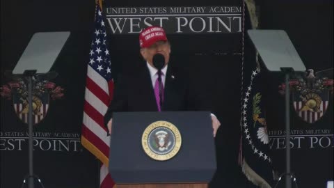 President Trump Addresses the Army Academy’s Class of 2025