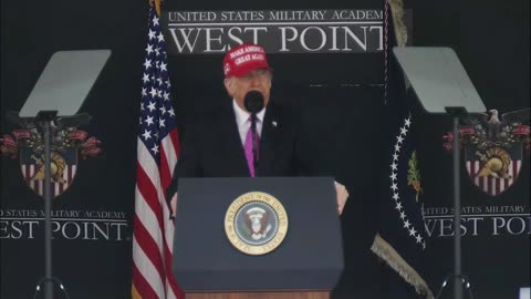 President Trump Addresses the Army Academy’s Class of 2025