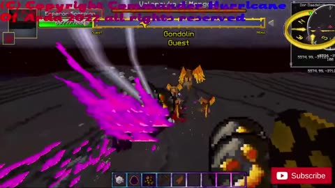 Minecraft Mob Battle Balrog of morgoth vs overlord scorpion