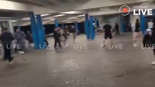 🙏 A strong explosion right above the metro station where Kyiv residents were hiding!