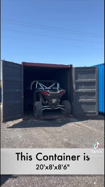 20ft Containers Perfect to Put Your Toys in!!! 🏎🤩 | USA Containers