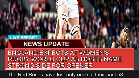 England Expects at Womens Rugby World Cup as Host
