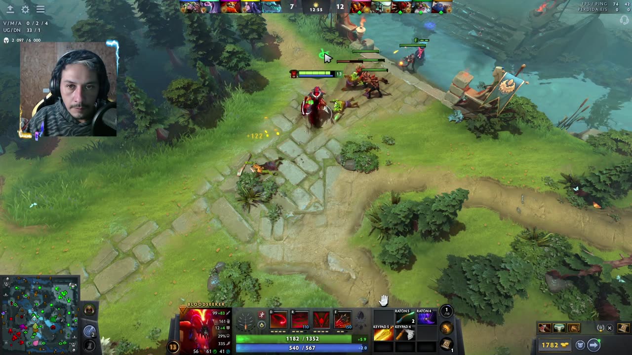 Carreras de waifus y DOTA! #dota2live #umamusume