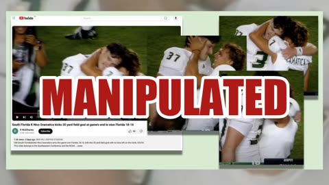 Fact Check: ESPN Did NOT Air Video Of South Florida Bulls Teammates Kissing On The Lips -- Doctored