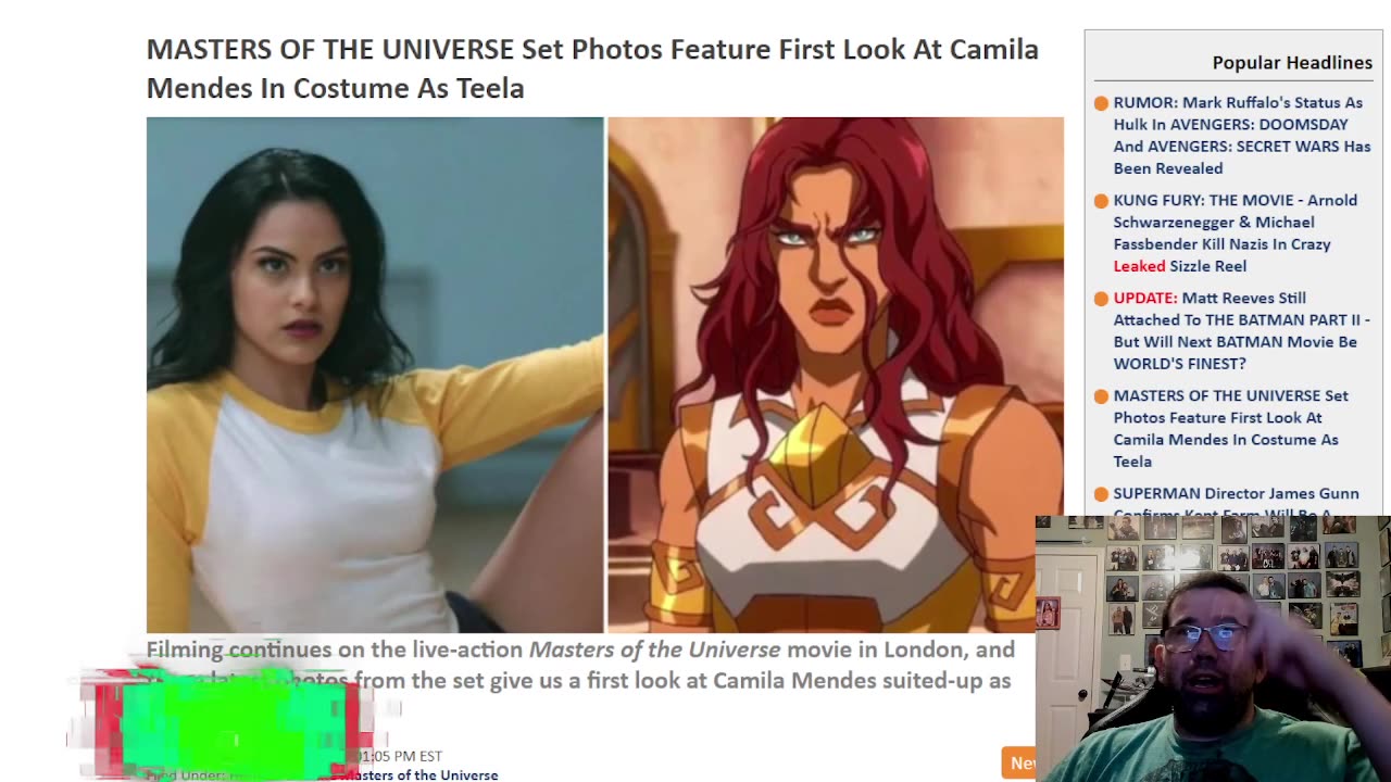 1st Look At Camila Mendes As Teela From The MOTU Movie