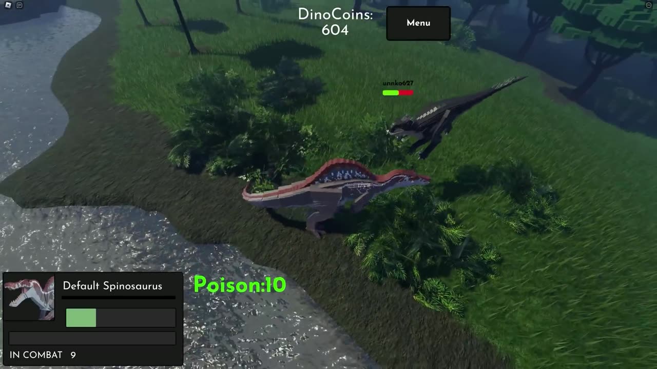 PLAYING SPINOSAURUS Is In This Jurassic Park Roblox Game