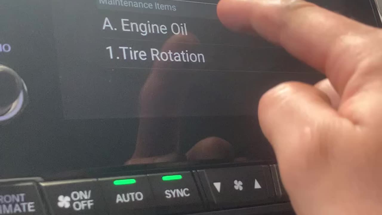 2018 Honda Odyssey - Maintenance Reset