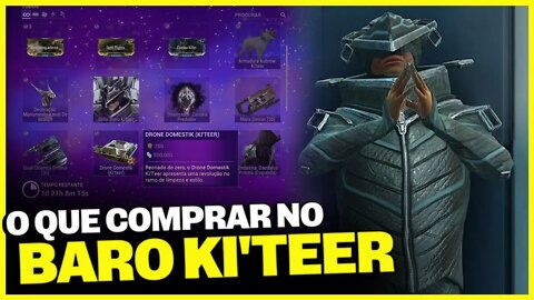 Warframe: O que comprar no baro ki'teer hoje? Mara/Dual/Primed - Recomendação