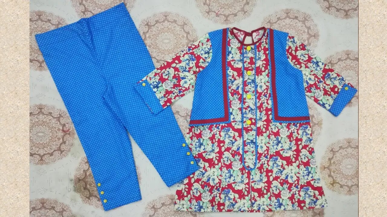 jacket kurti dress cutting for little girl