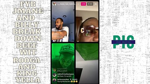 FYB Ajman on live with Billy and king yellow brother to talk about the beef