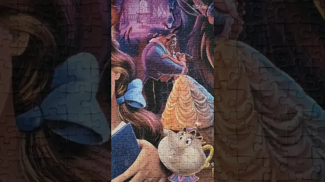 A Puzzle of a Puzzle 🧩☺️ Beauty and the Beast 1000-piece Puzzle