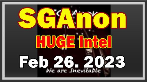SG Anon HUGE Intel 2/26/23: This Needs to be Shared