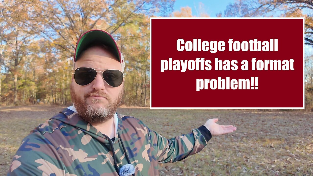 College football playoffs has a format problem