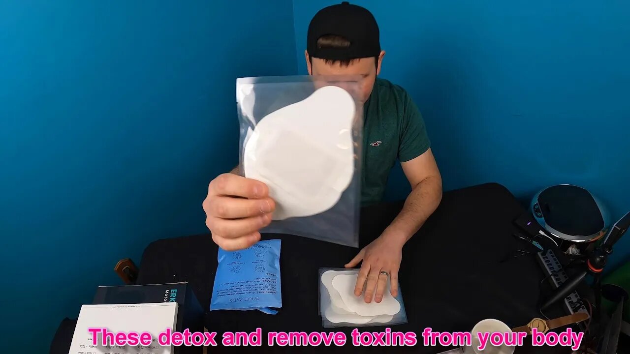 Unboxing:Detox Foot Pads,Ginger Foot Detox Pads to Remove Toxins