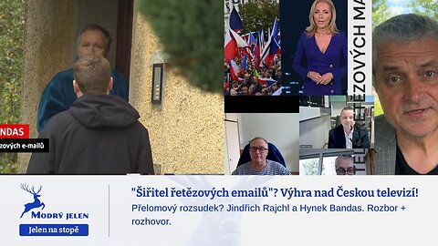 „Šiřitel řetězových emailů“? Výhra nad Českou televizí!