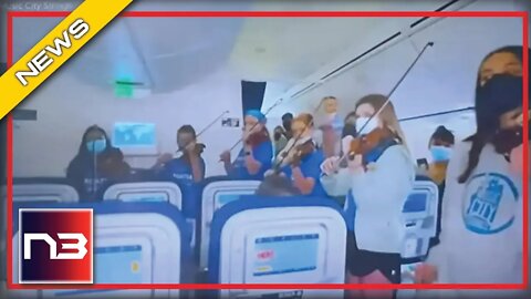 TRAPPED Passengers On Plane Get Unexpected Surprise From Children Onboard