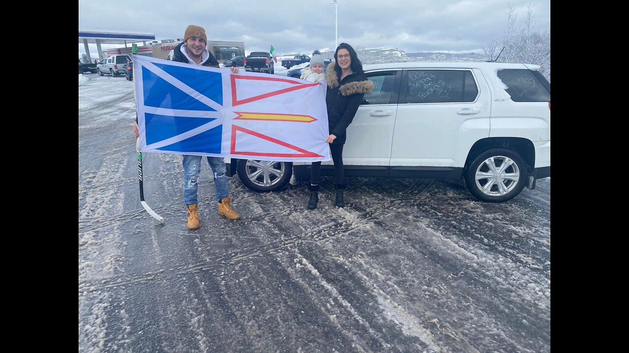 Newfoundland is on its way to Join 'Freedom Convoy 2022' - 'God Guard Thee Newfoundland'