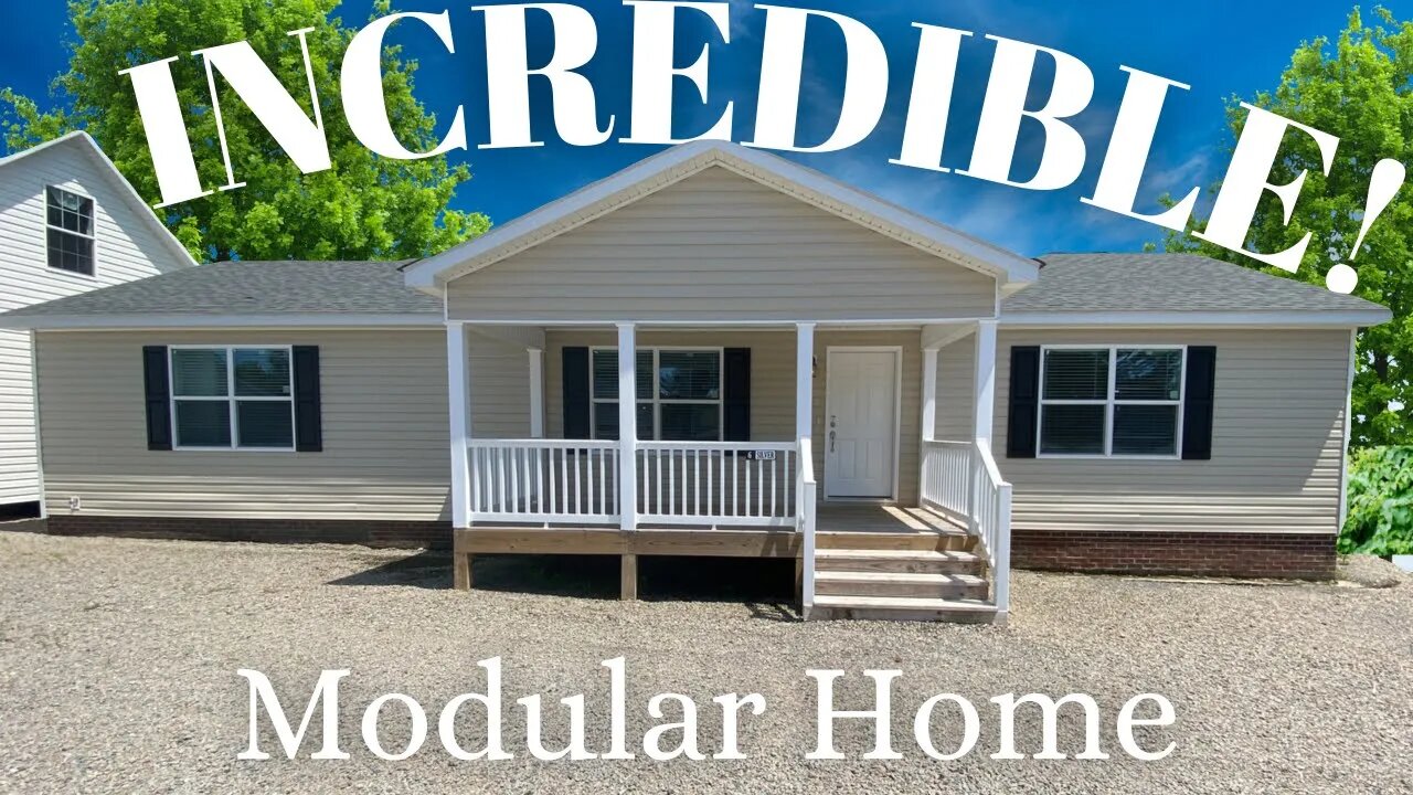 INCREDIBLE Brand New Modular Home that Really Caught My Attention! | Home Tour