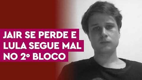 Debate 2º bloco: Lula continua mal, Bolsonaro se perde | Opinião