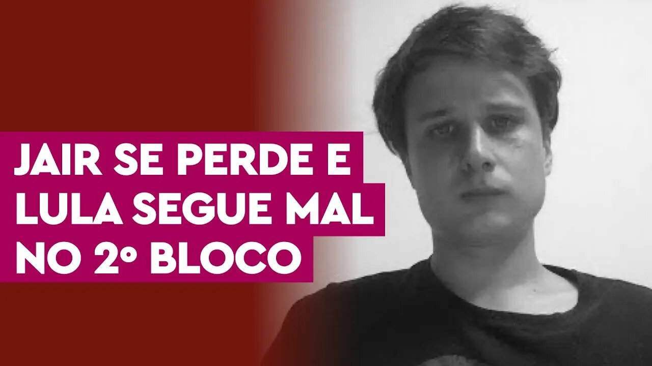 Debate 2º bloco: Lula continua mal, Bolsonaro se perde | Opinião