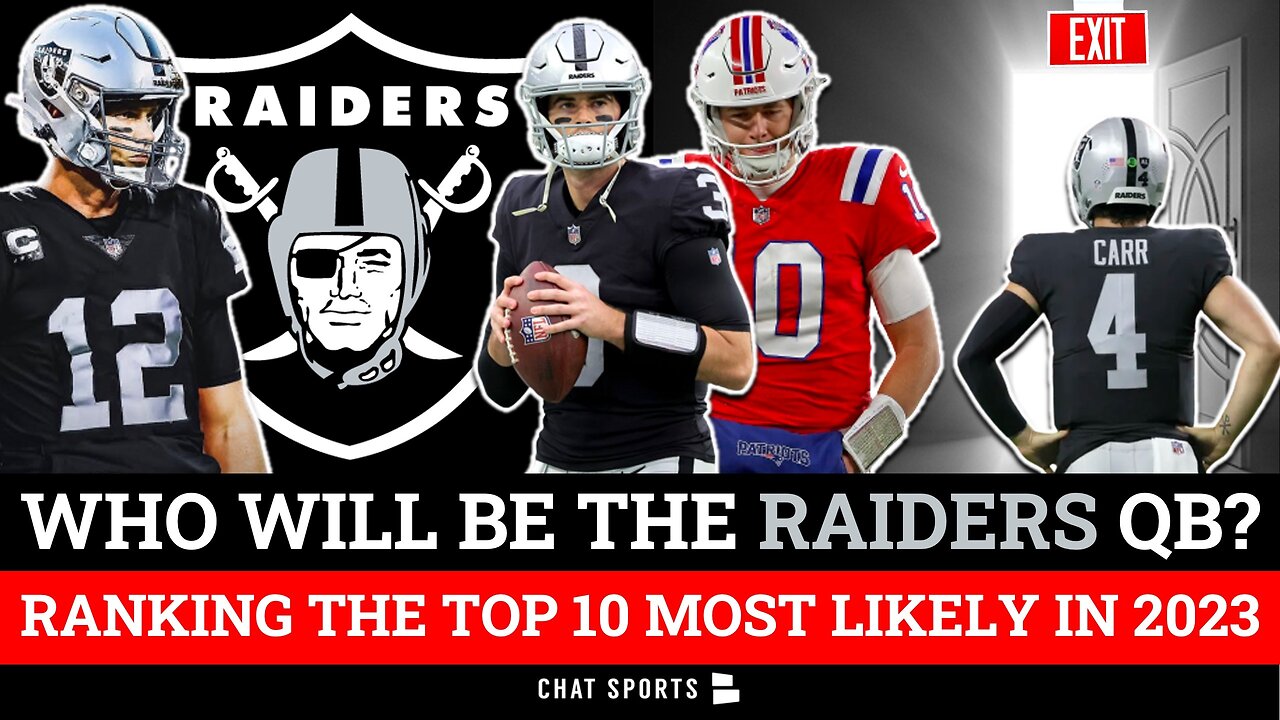 Raiders QB Rankings: Top 10 QB’s Most Likely To Replace Derek Carr In 2023 For The Las Vegas Raiders