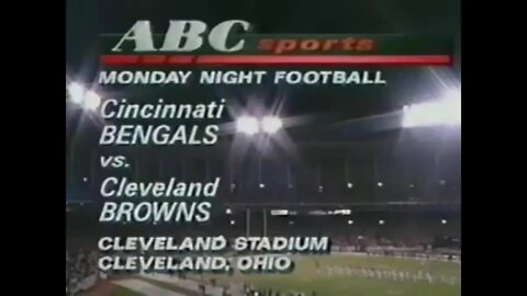1990-10-22 Cincinnati Bengals vs Cleveland Browns